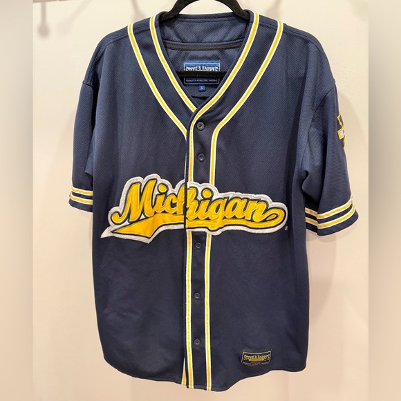 Steve & Barry's Other - VTG STEVE & BARRYS Michigan Baseball Jersey